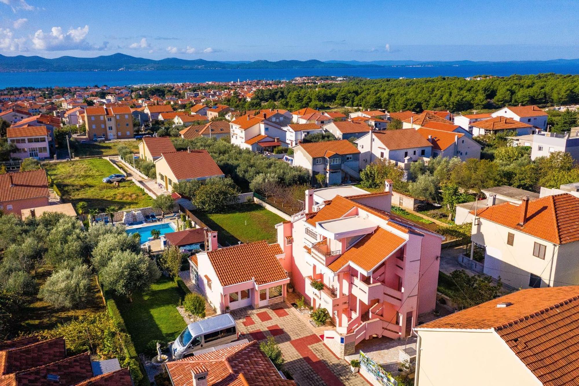 Villa Dalmatina Zadar Mit Pool Экстерьер фото