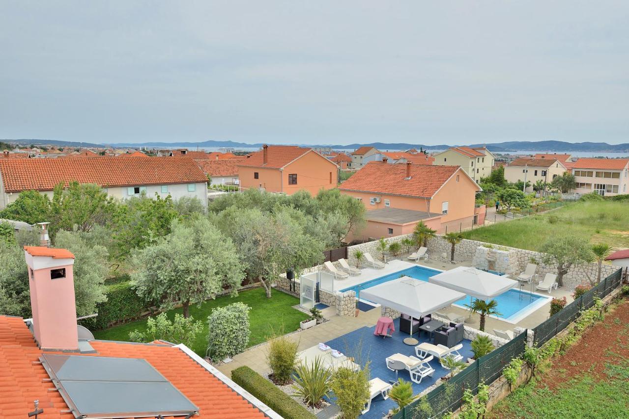 Villa Dalmatina Zadar Mit Pool Экстерьер фото